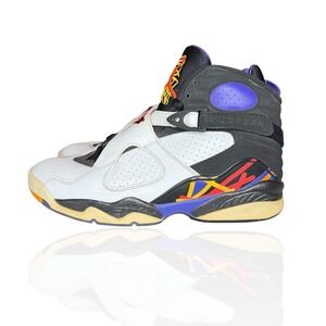 Nike Michael Jordan 8 Retro Three-Peat 2015 Size 8.5 Basketball Shoes 305381-142